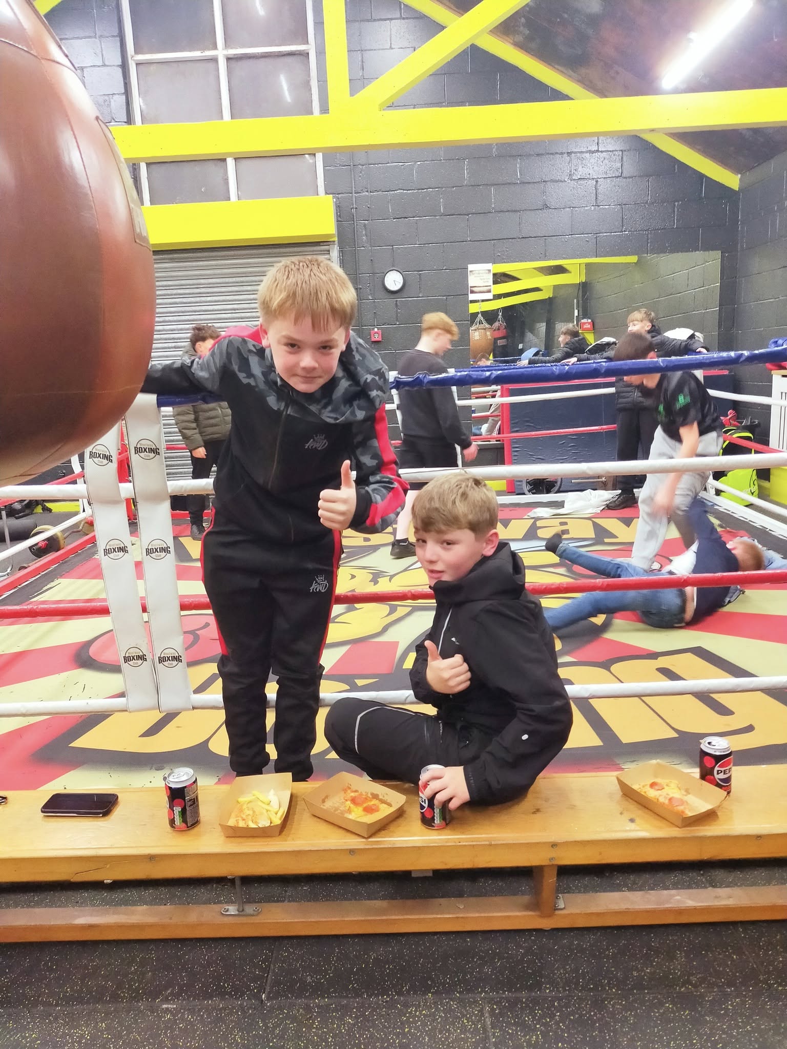 Boxing Training Session